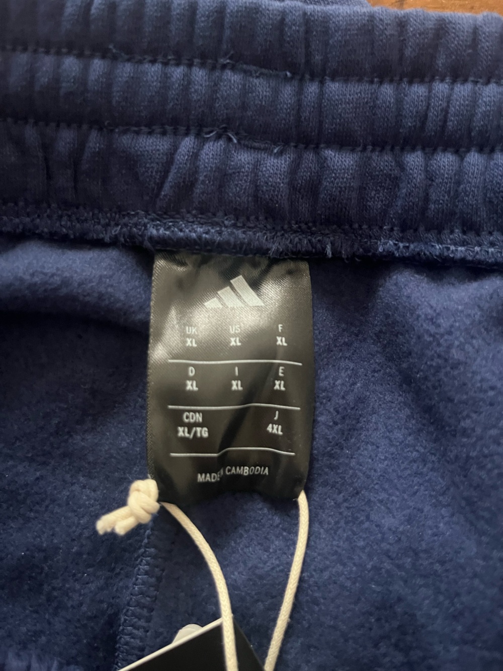 NWT Adidas Men’s Athletic Fleece Shorts - Picture 4 of 5